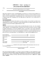 APPLICATION FOR ONE MEMBERSHIP